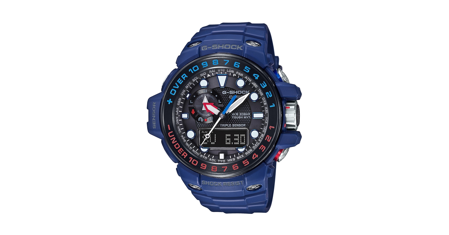 Amazon.co.jp: [カシオ] 腕時計 ジーショック ガルフマスター 世界6局